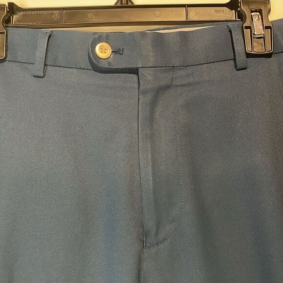 Peter Millar- E4 Per4mance Wicking Navy Blue Golf Pants- Size 33 - Picture 6 of 10